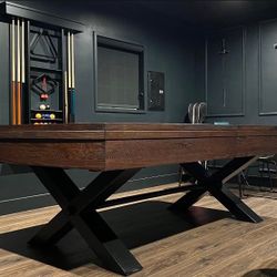 NEW Pool Table ( Available Dining Table Top ) Can Deliver  Billiard Tables 8 Foot