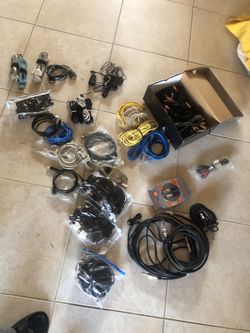 USB cables, RCA cables, Misc cables
