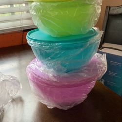 Tupperware Set De 3 Piezas $35 