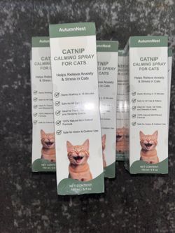 Catnip calming spray