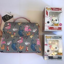 Loungefly Disney Cats Faux Leather Cross