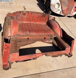 vw early lowlight Ghja rear luggage shelf section