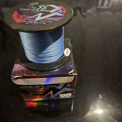 Líneas  Prensadas Para Pescar De 30,40,50,60 y 70 Libras Azul Y Gris Y Negra 