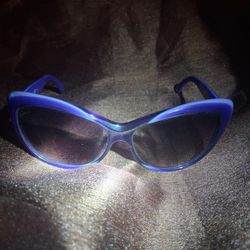 Womens Blue Gucci Sunglasses 
