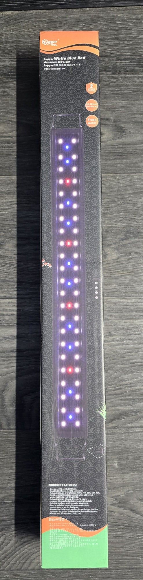 Hygger Full Spectrum Aquarium Light 30"-36"