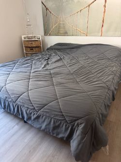 Cal King frame and mattress