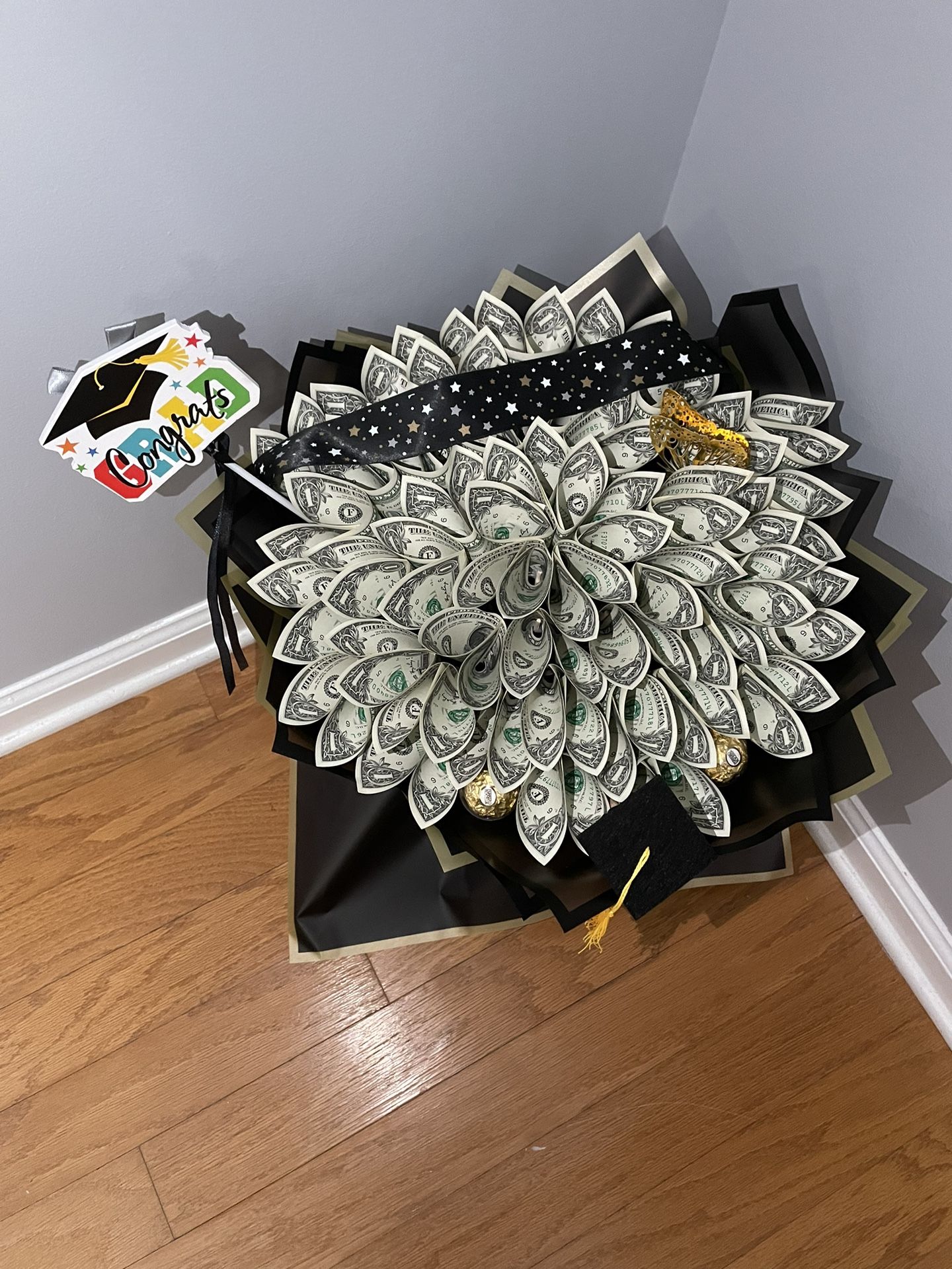 $50 Graduation Money Bouquet