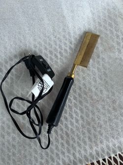Brass Electric Hot Comb Hot Press