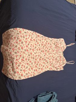 Short Bodycon Flower Dress