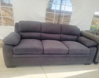 Sofa Color Gris 