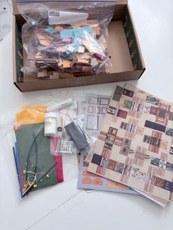 DIY Dollhouse Building Kit - Sam’s Study
