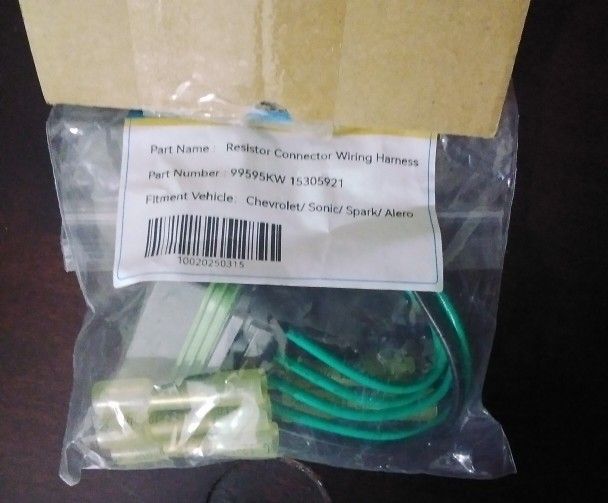 Chevrolet : Resistor Connector Wiring Harness