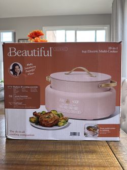 Beautiful Rose 6qt Electric Multi-Cooker