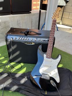 Line 6 Amplifier & guitar