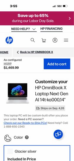 OmniBook hp touchscreen