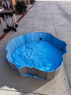 Foldable dog pet kiddie pool