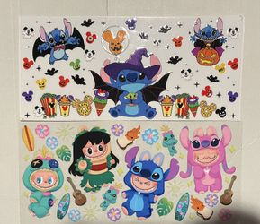 Halloween UV DTF Wraps 