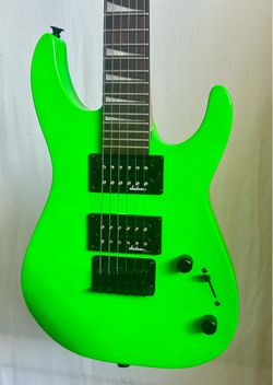 Jackson JS Series 3/4 Dinky Minion JS1X Neon Green Electric Guitar