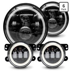 Jeep wrangler headlights