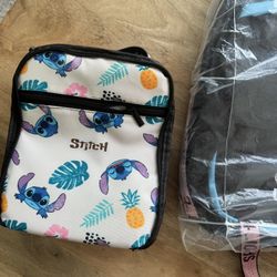 Stitch Backpack With Lunch Bag