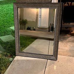 Blueish Grey Mirror 