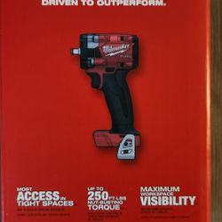 Milwaukee Fuel M18 Impact Wrench 3/8"