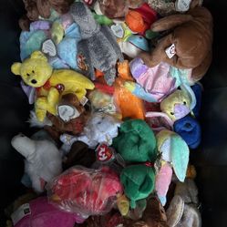 $2.00 Ea. Ty Beanie Babies Collectables Collection Plush Toy Dolls Stuffed Animals Birds Bears Fish Tag Errors  Teddy Bears 