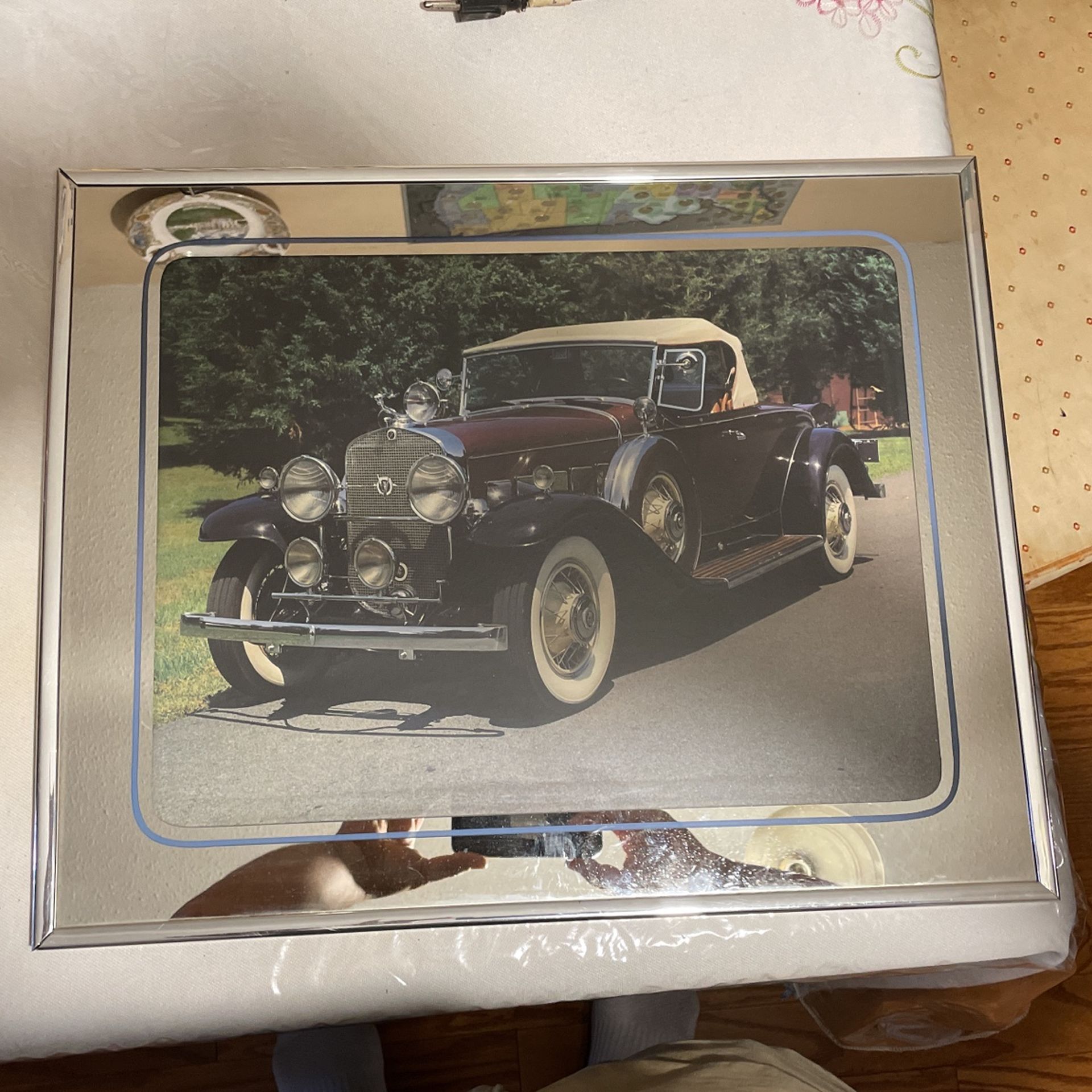 Poster Of Old Rolls Royce