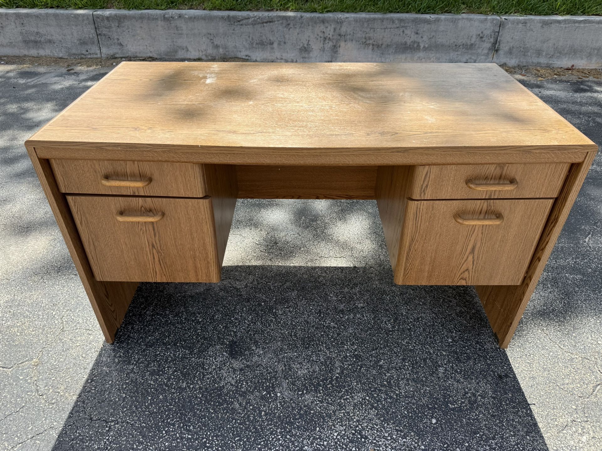 Four Drawer Office Desk