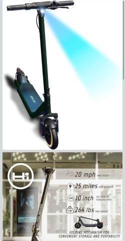 Foldable electric scooter