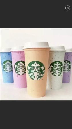 Starbucks NEW Summer 2019 Marbled Hot Cup
