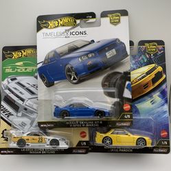 Hot Wheels Nissan Skylines