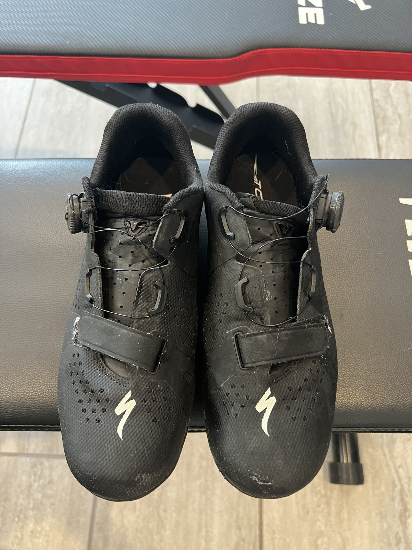 Black Specialized Cycling Shoes