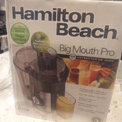 Hamilton Beach Pro Juicer, New