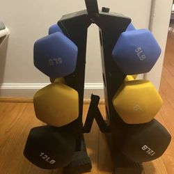 Dumbbells BARELY USED