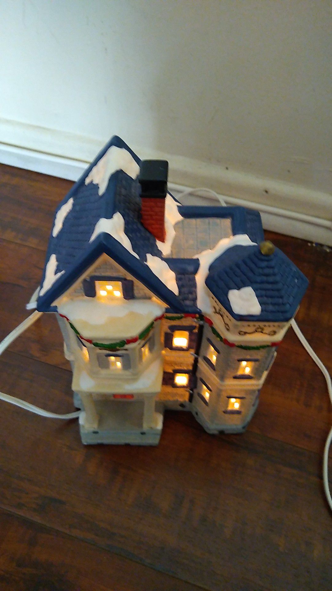Christmas little lining house