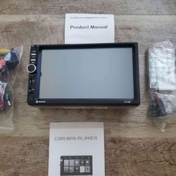 Touchscreen Car Stereo, Double Din 7 Inches, Bluetooth 