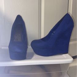 Blue Wedges 