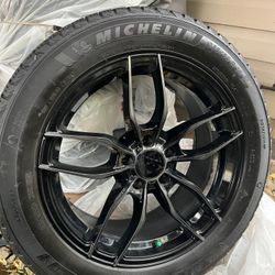 Michelin Winter Tires + Rims (VW Tiguan 2018–2024) Like New Only 5,000 Miles $600