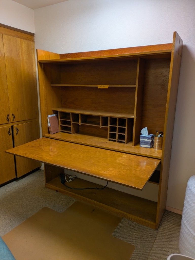Couch, Dresser And Desks