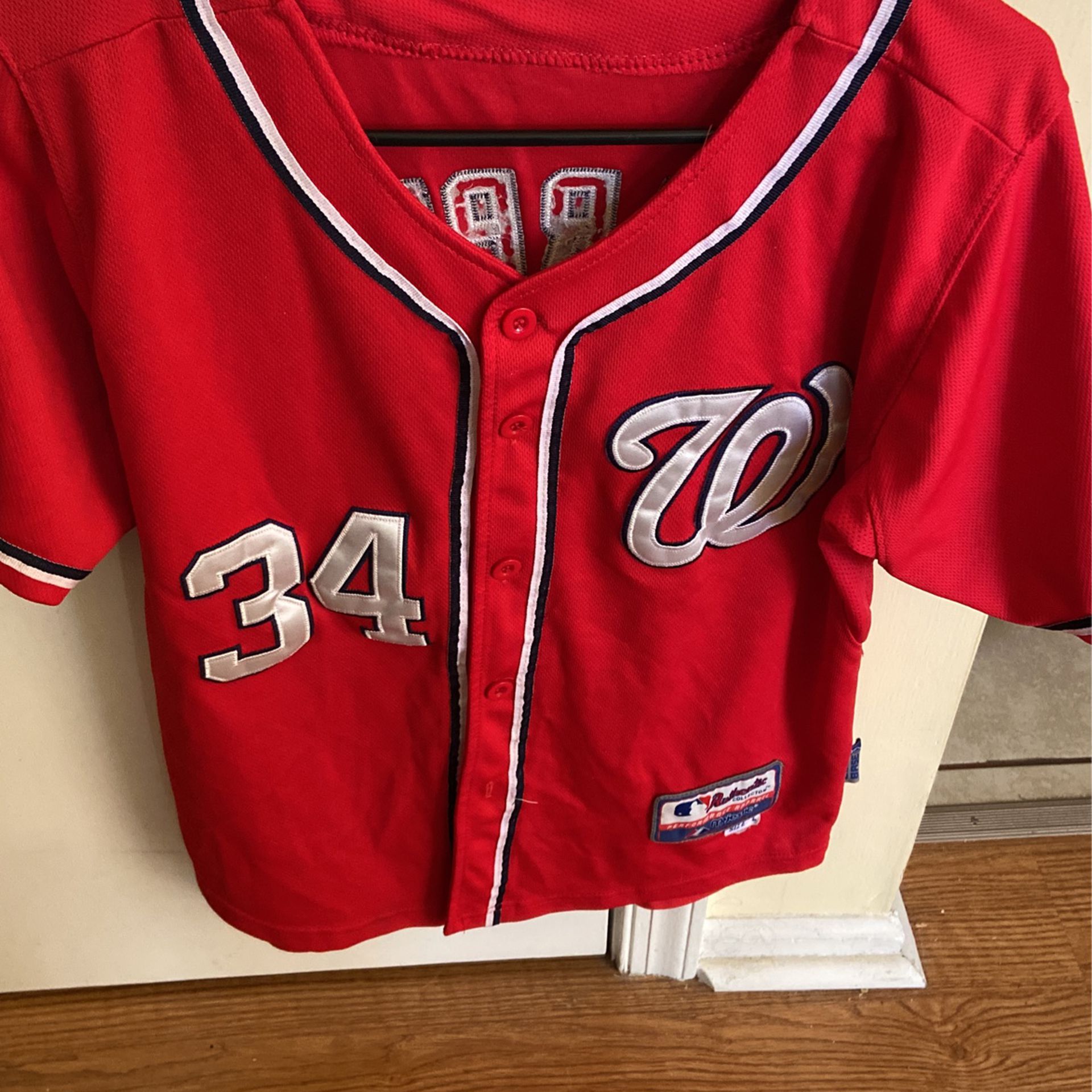 Bryce Harper Washington Nationals Jersey Used Majestic Size 52 or XL for  Sale in Paterson, NJ - OfferUp