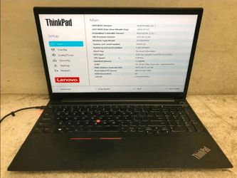 Thinkpad E15 I7-1135G7 32gb Upgraded Ram