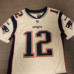 Patriots Tom Brady White Nike Limited Vapor Jersey Size: S
