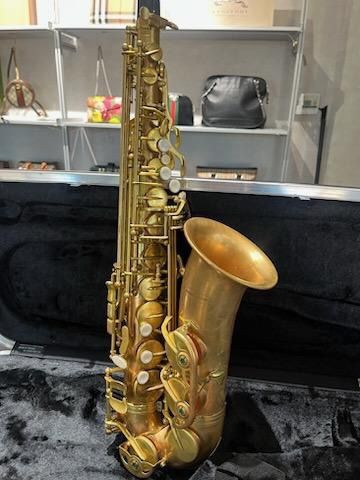 Professional Unlacquered Red Brass Alto Saxophone Model AS-641U