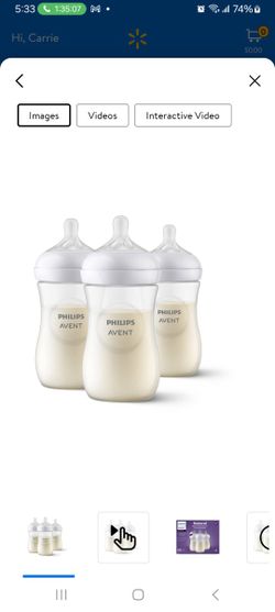 Advant Baby Bottles  3pk