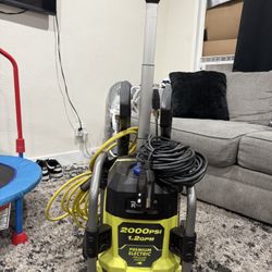  Ryobi Pressure Washer 