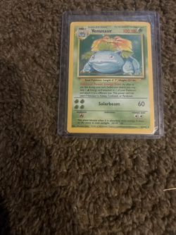 Base set Venuusaur 1999