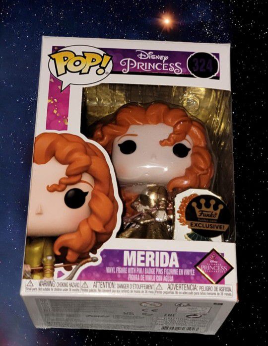◇♤Merida (Gold) with Pin #324 Apply for 50% discount read description.