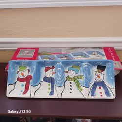  Four Sections Holiday Serving Trade 