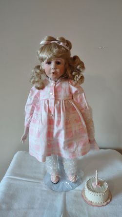 "Katie" 16" Porcelain Doll - 1994